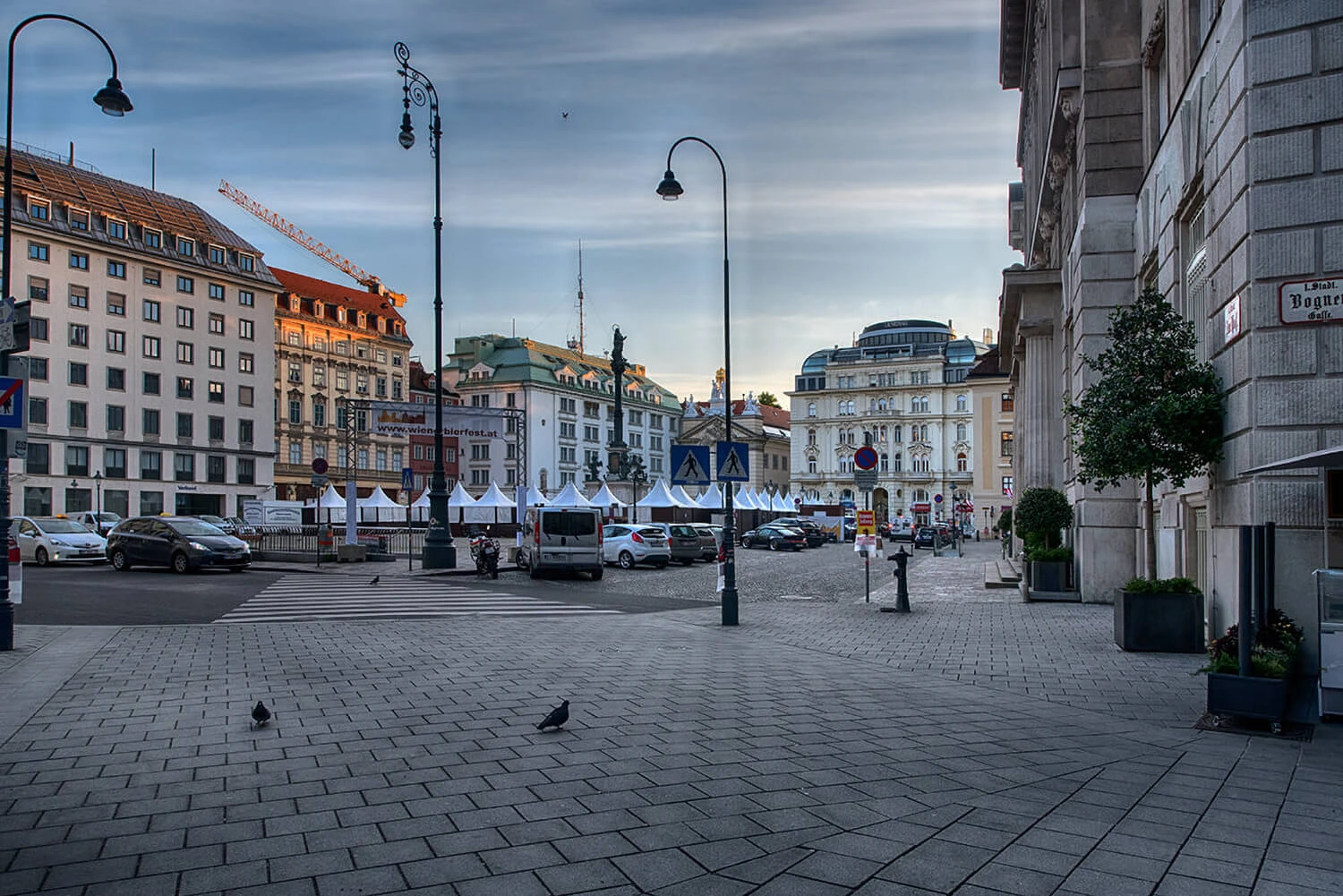 Straßenansicht Wien 