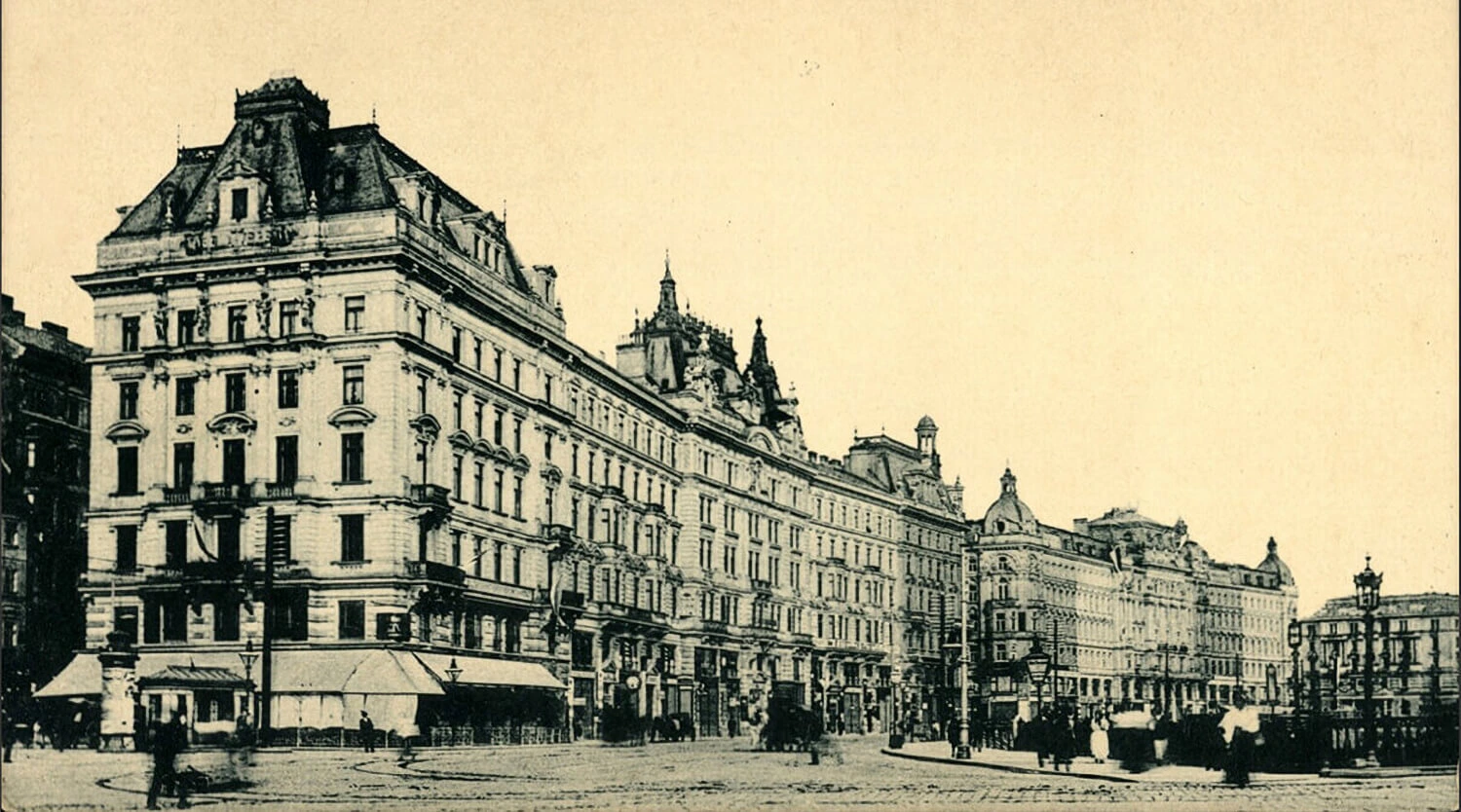 Straßenansicht Wien 