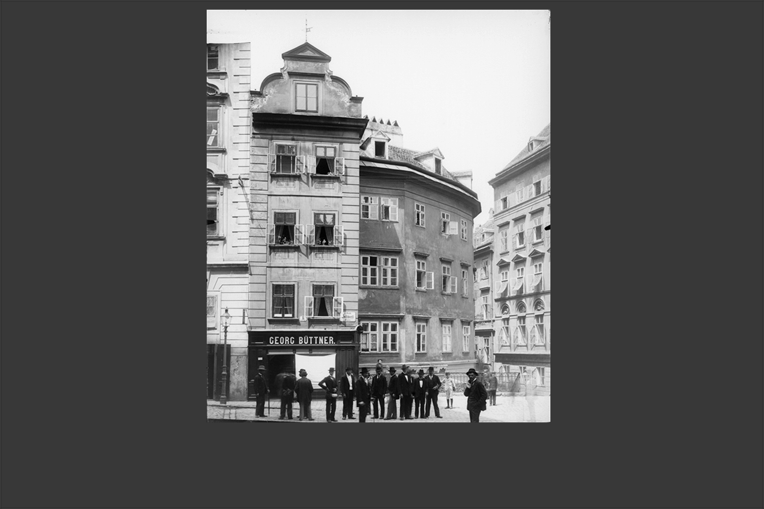 Straßenansicht Wien 