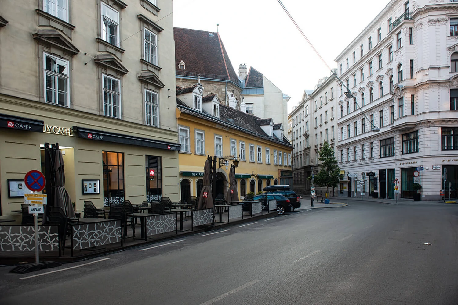 Straßenansicht Wien 