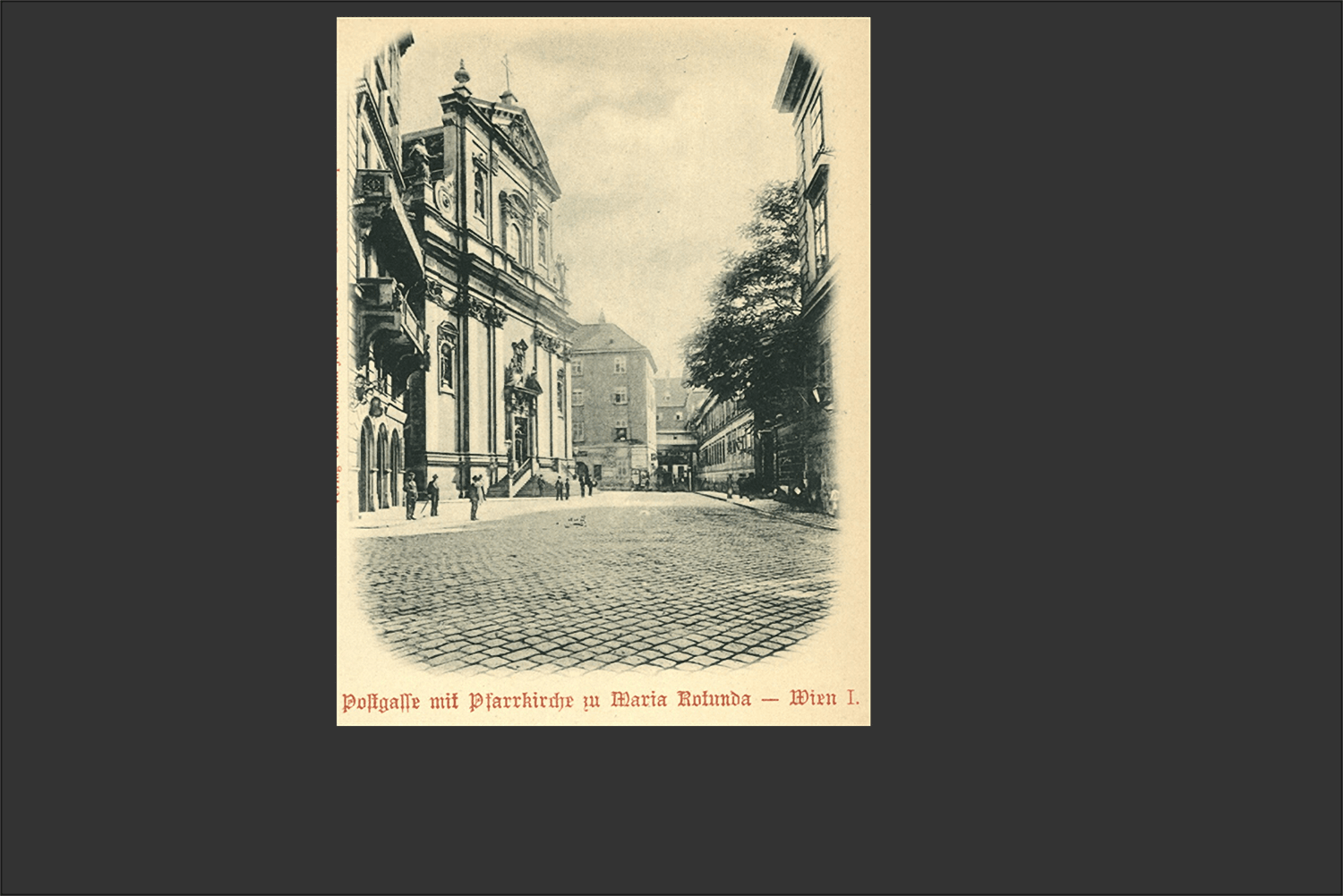 Straßenansicht Wien 