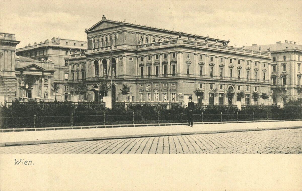 Straßenansicht Wien 