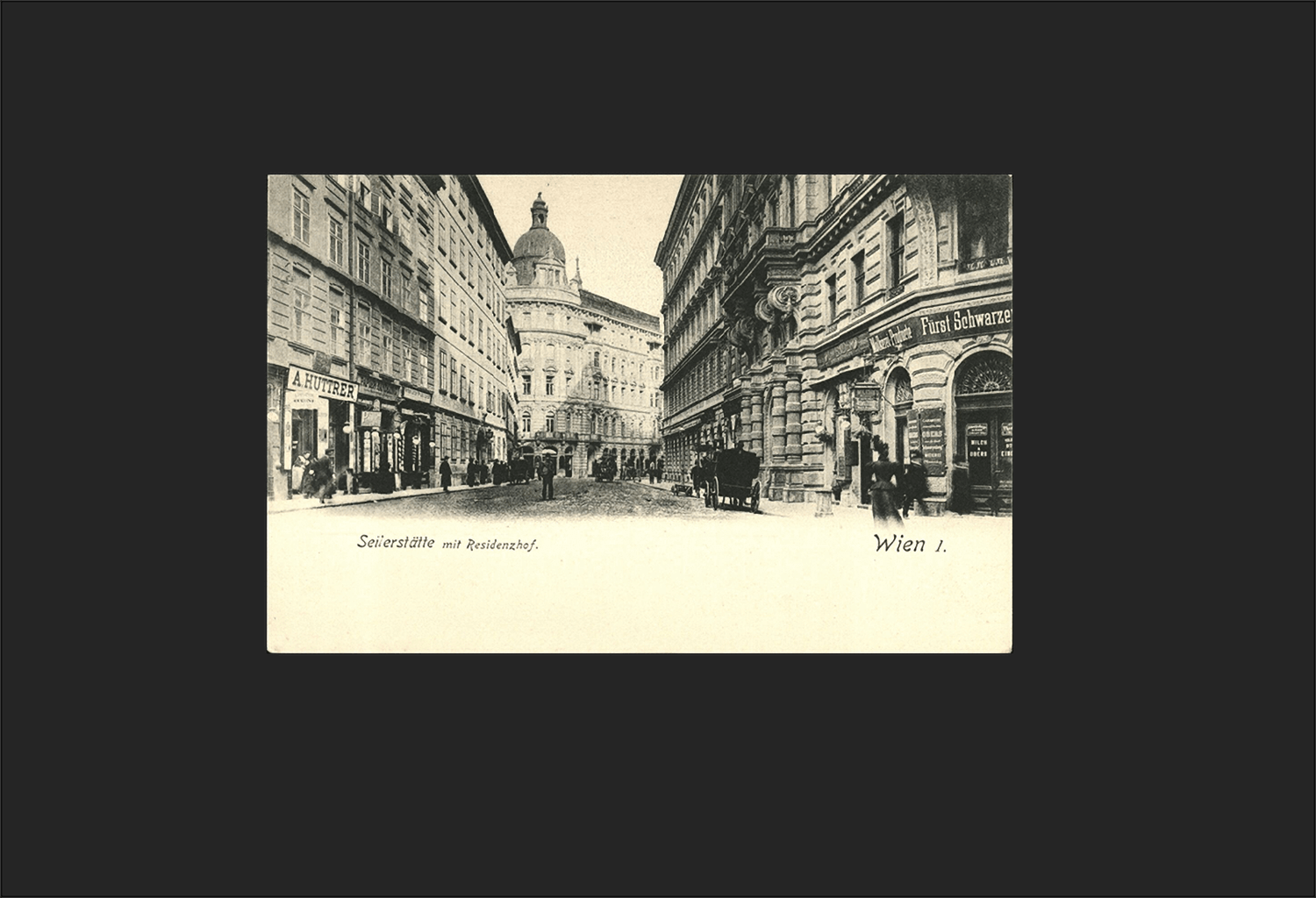 Straßenansicht Wien 