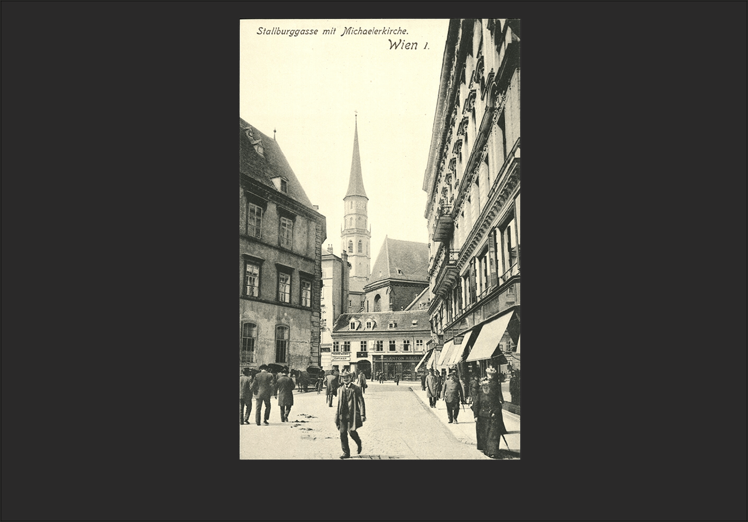 Straßenansicht Wien 