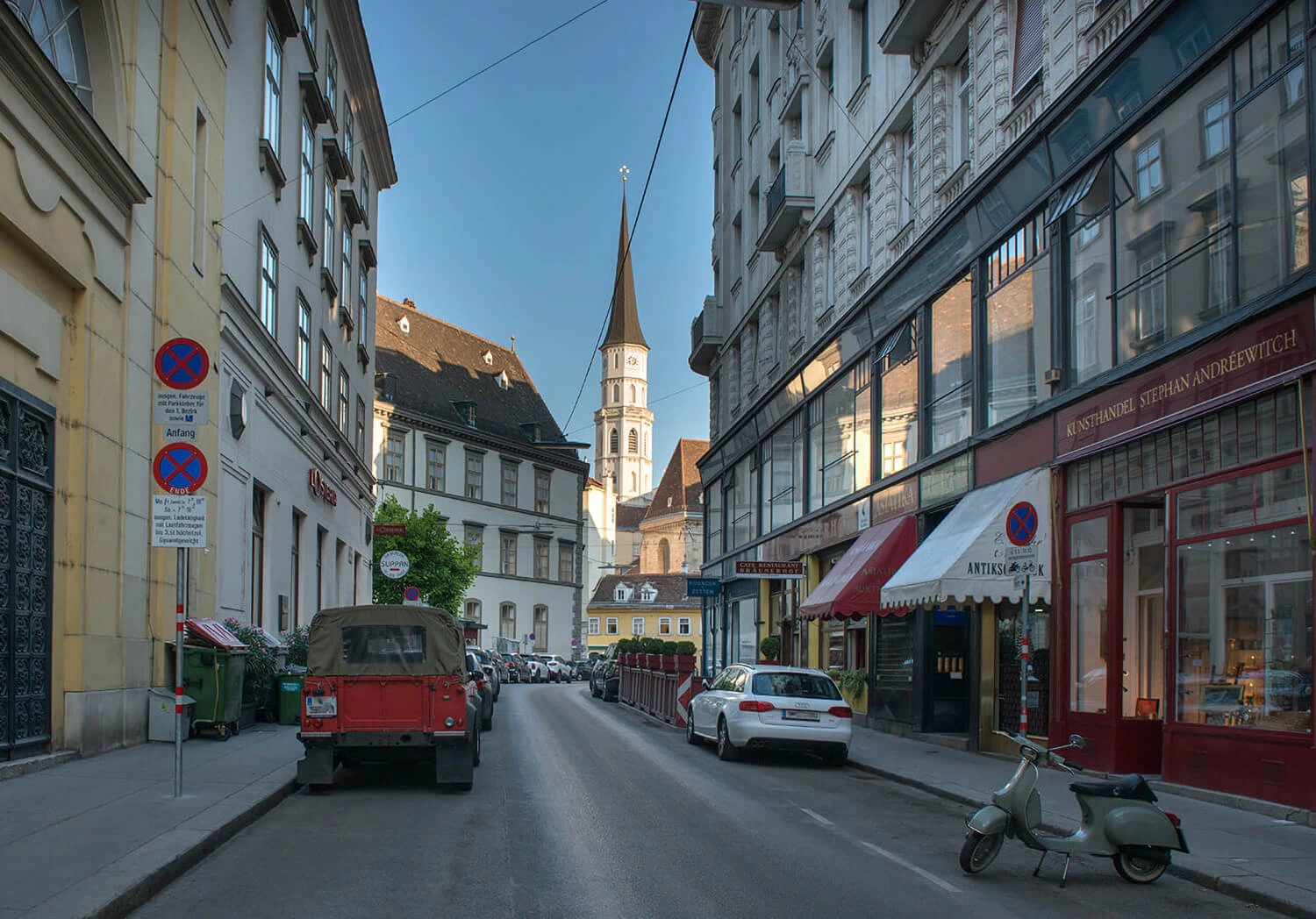 Straßenansicht Wien 