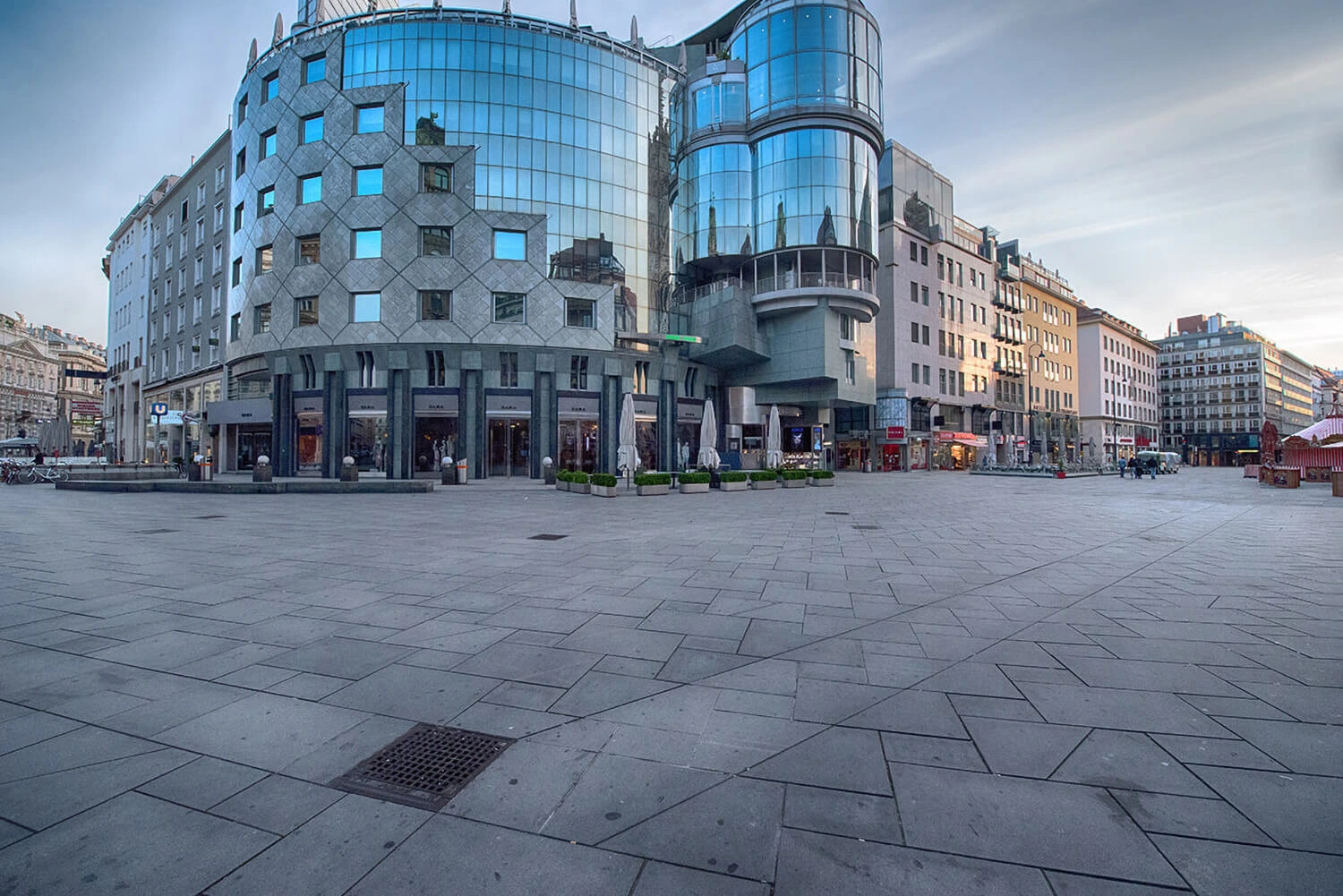 Straßenansicht Wien 