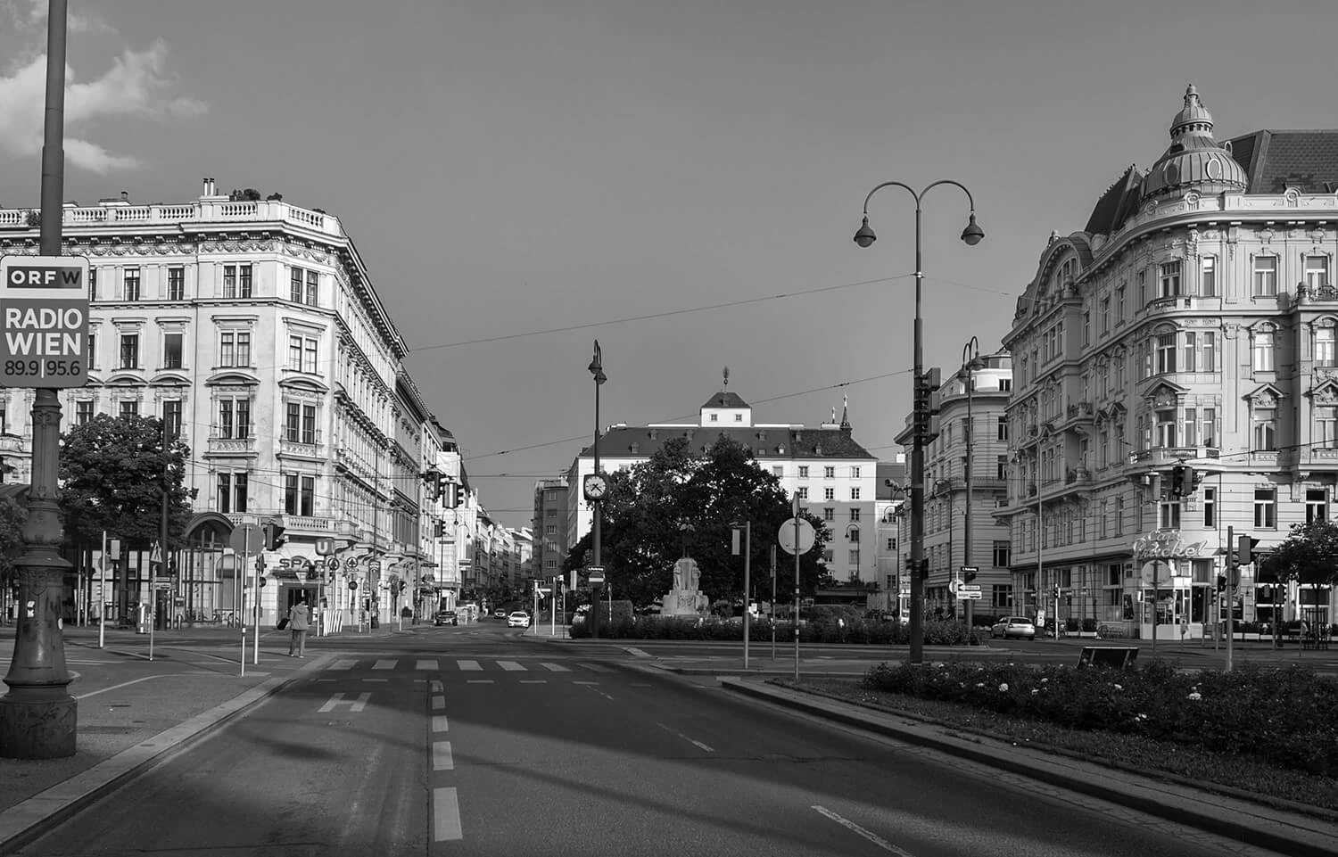 Straßenansicht Wien 