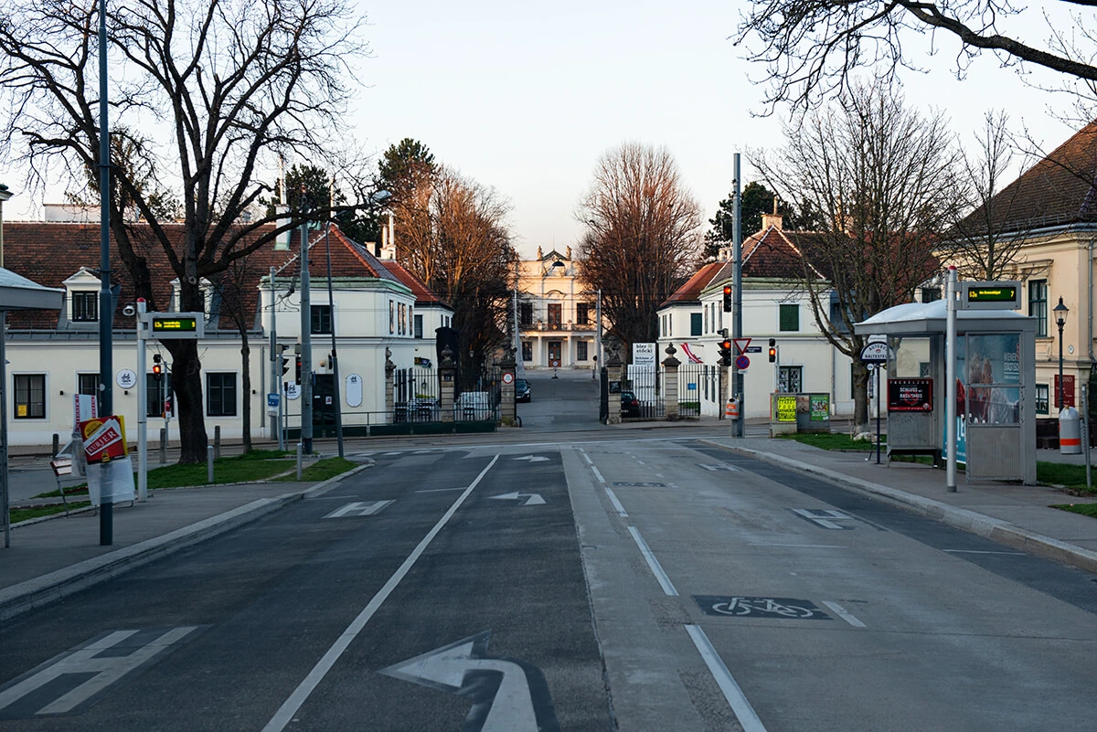 Straßenansicht Wien 