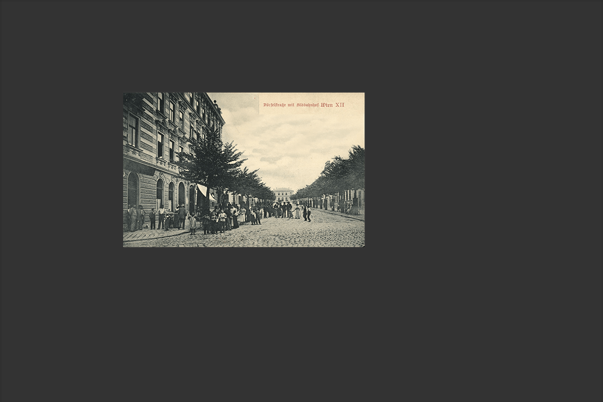 Straßenansicht Wien 