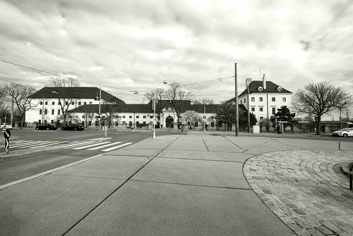 Straßenansicht Wien 