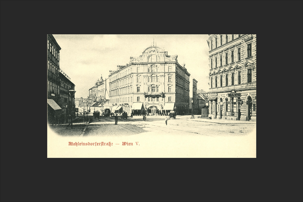 Straßenansicht Wien 