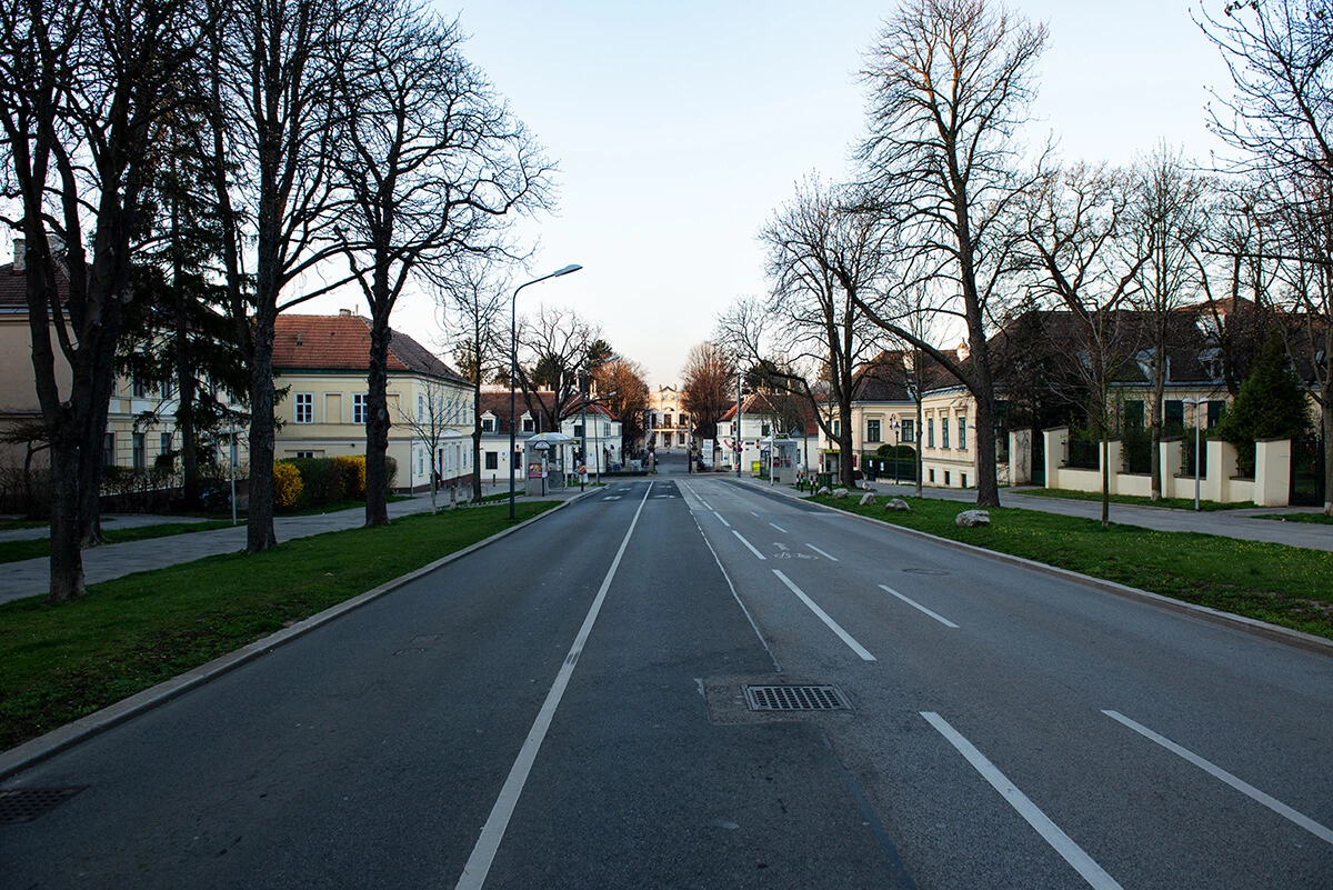 Straßenansicht Wien 
