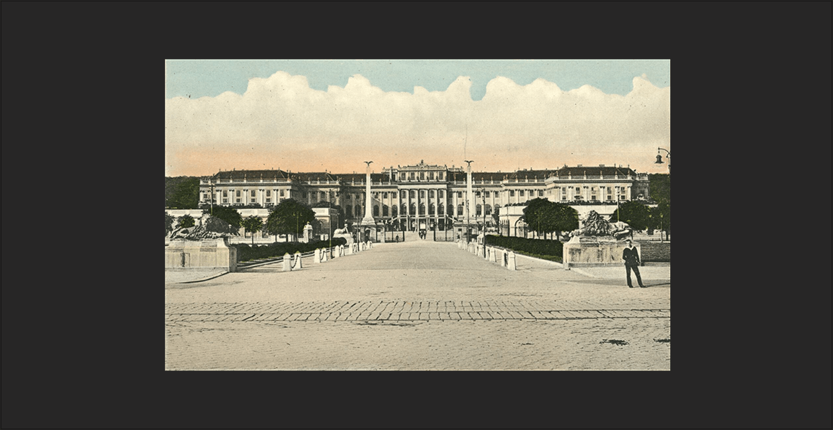 Straßenansicht Wien 