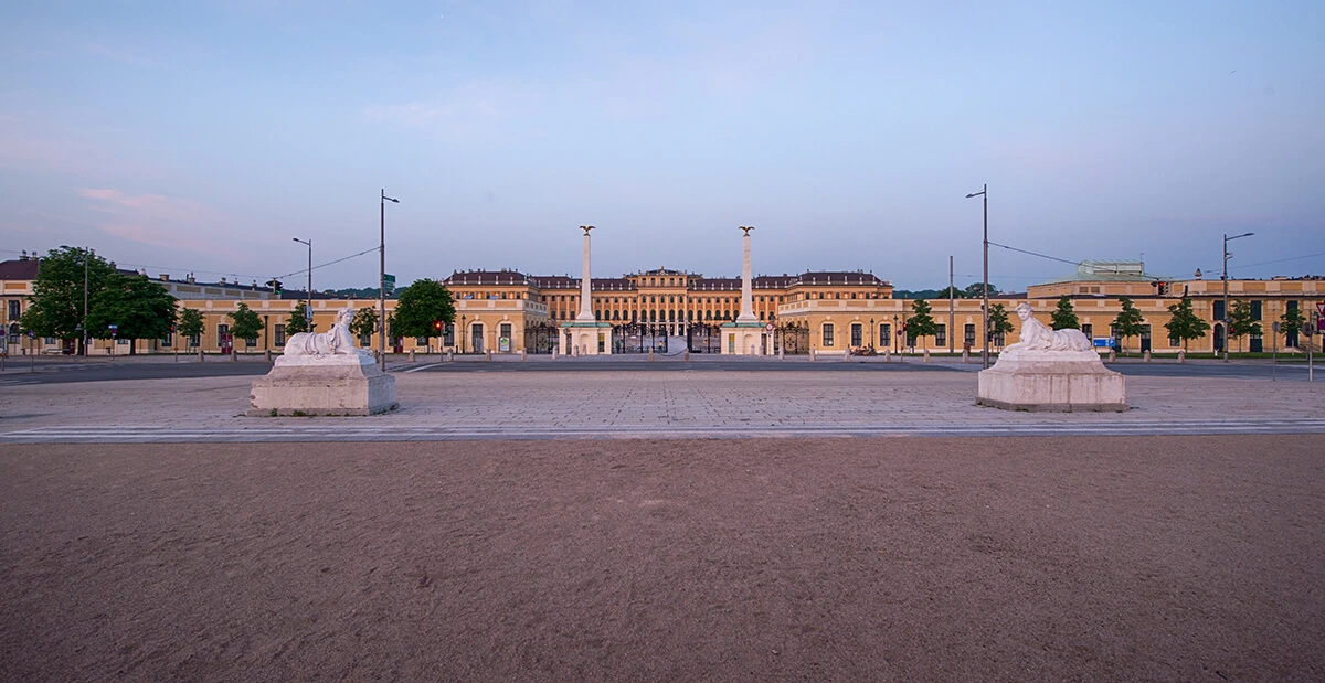 Straßenansicht Wien 