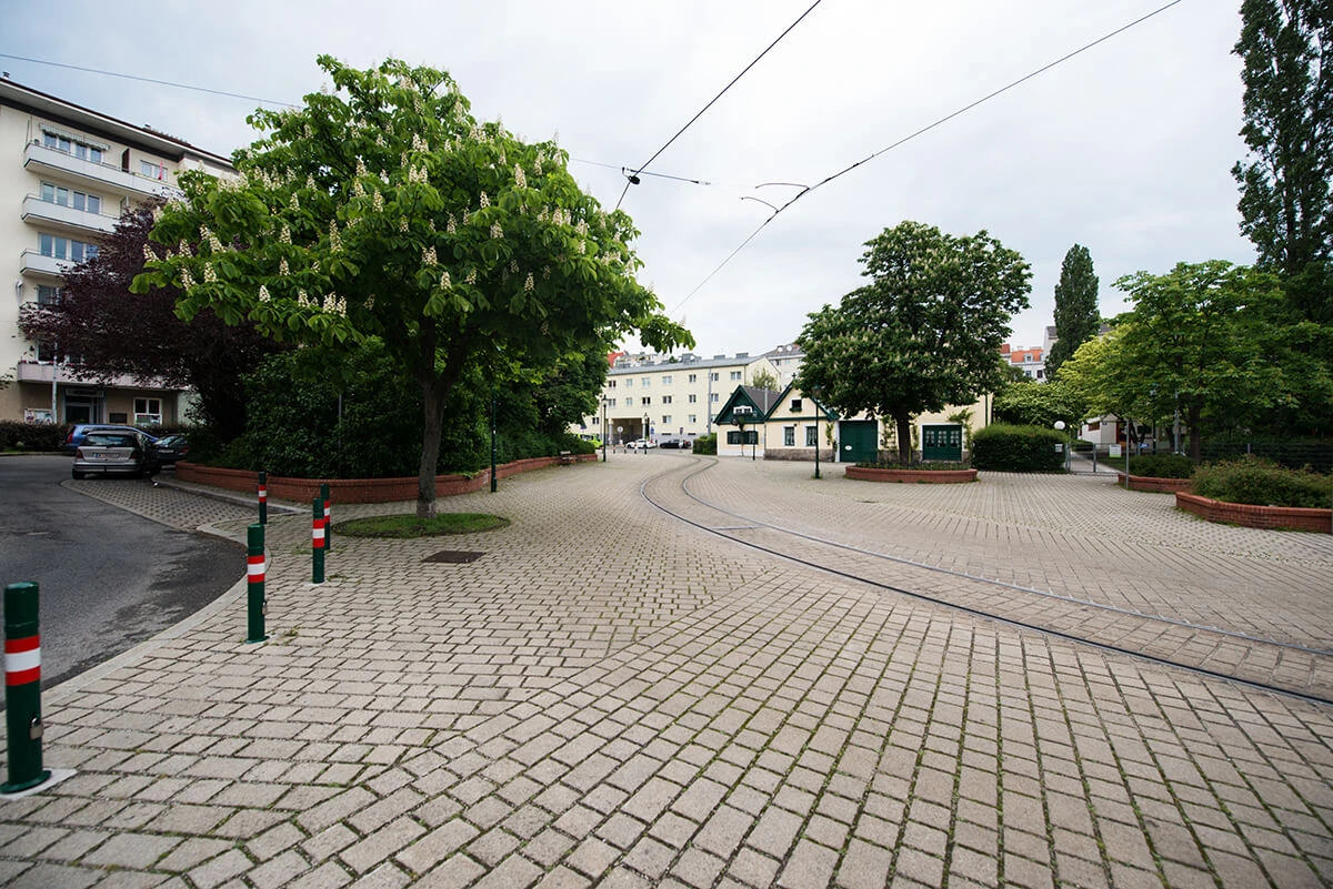 Straßenansicht Wien 