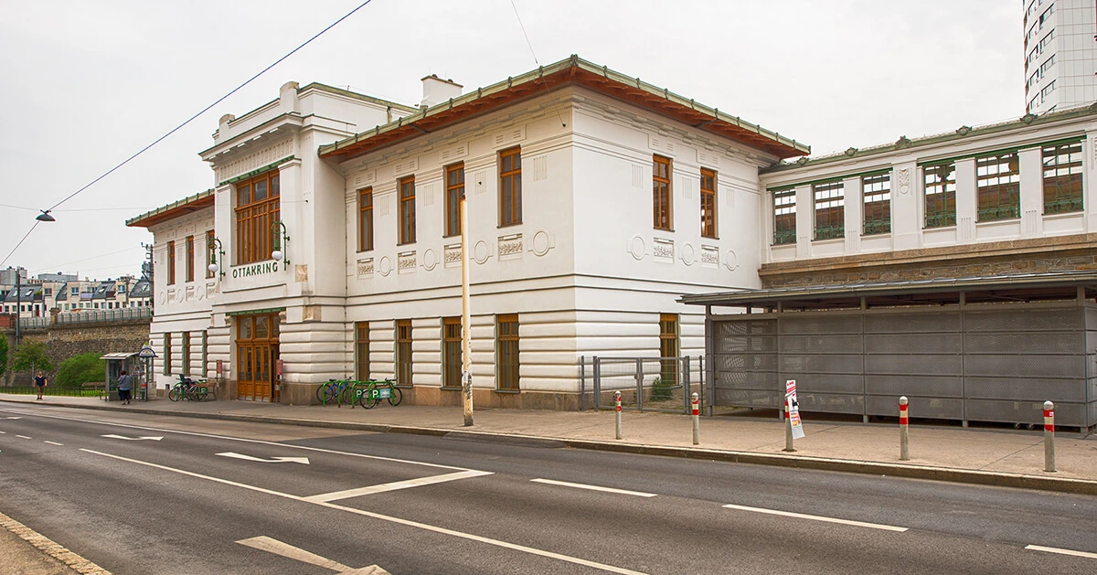 Straßenansicht Wien 