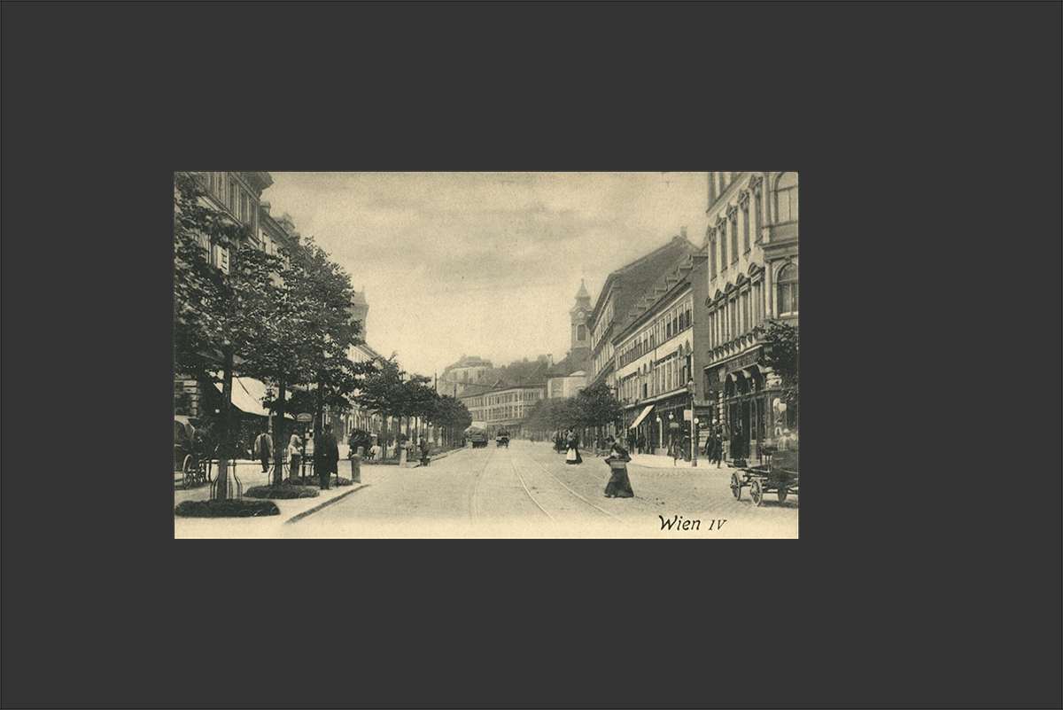Straßenansicht Wien 