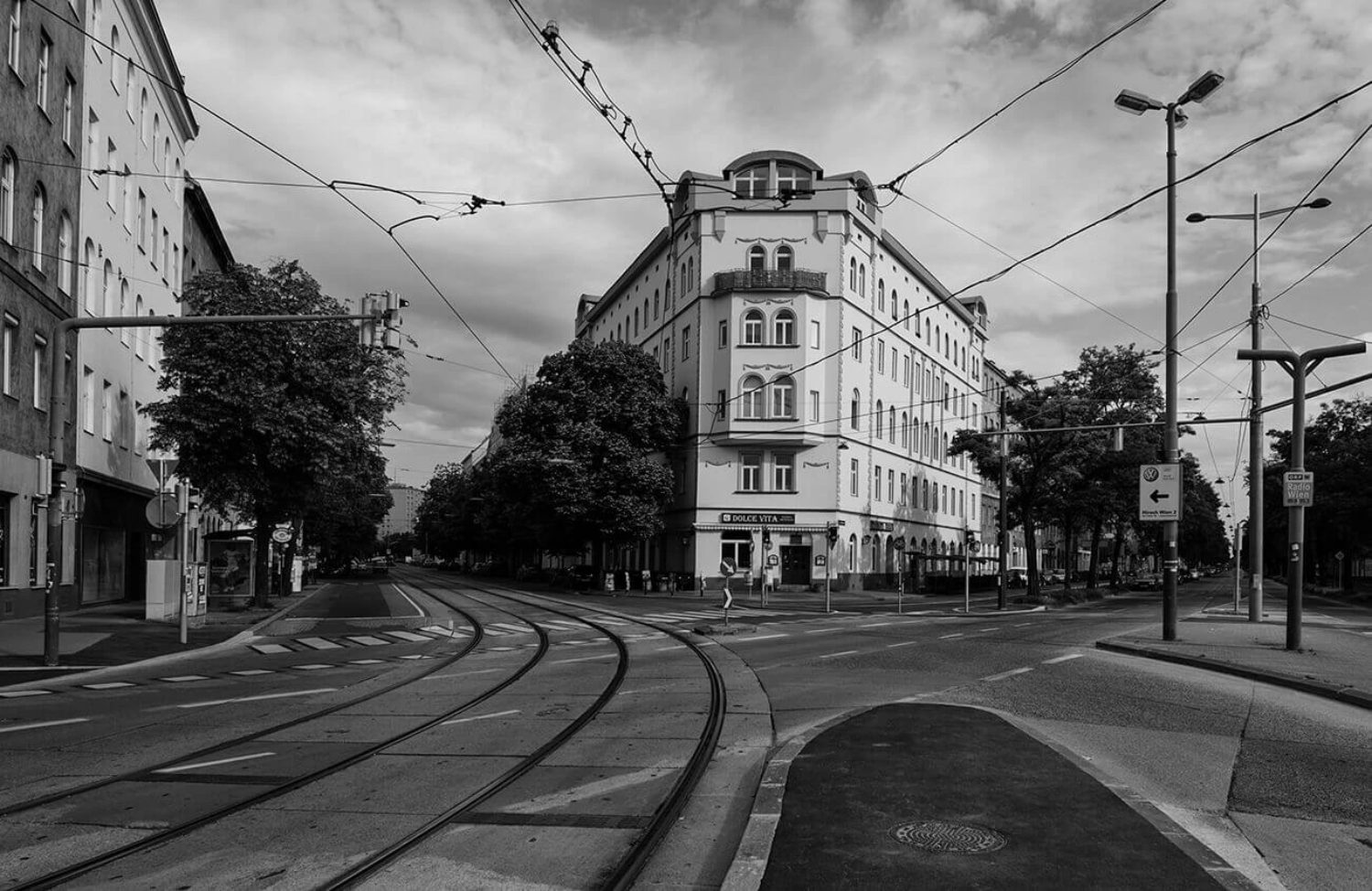 Straßenansicht Wien 