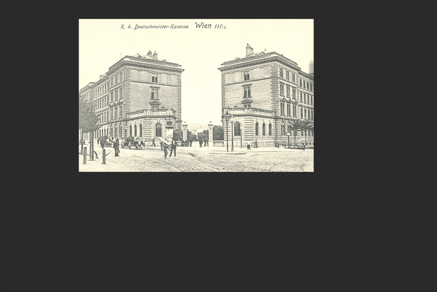 Straßenansicht Wien 