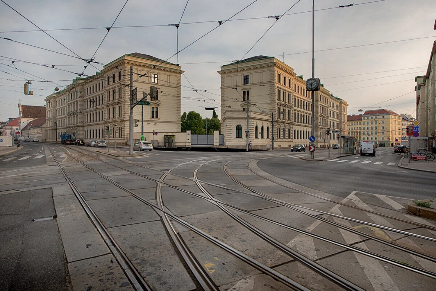 Straßenansicht Wien 