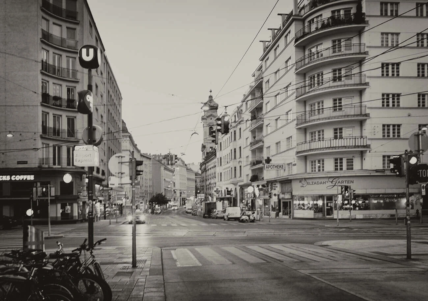 Straßenansicht Wien 
