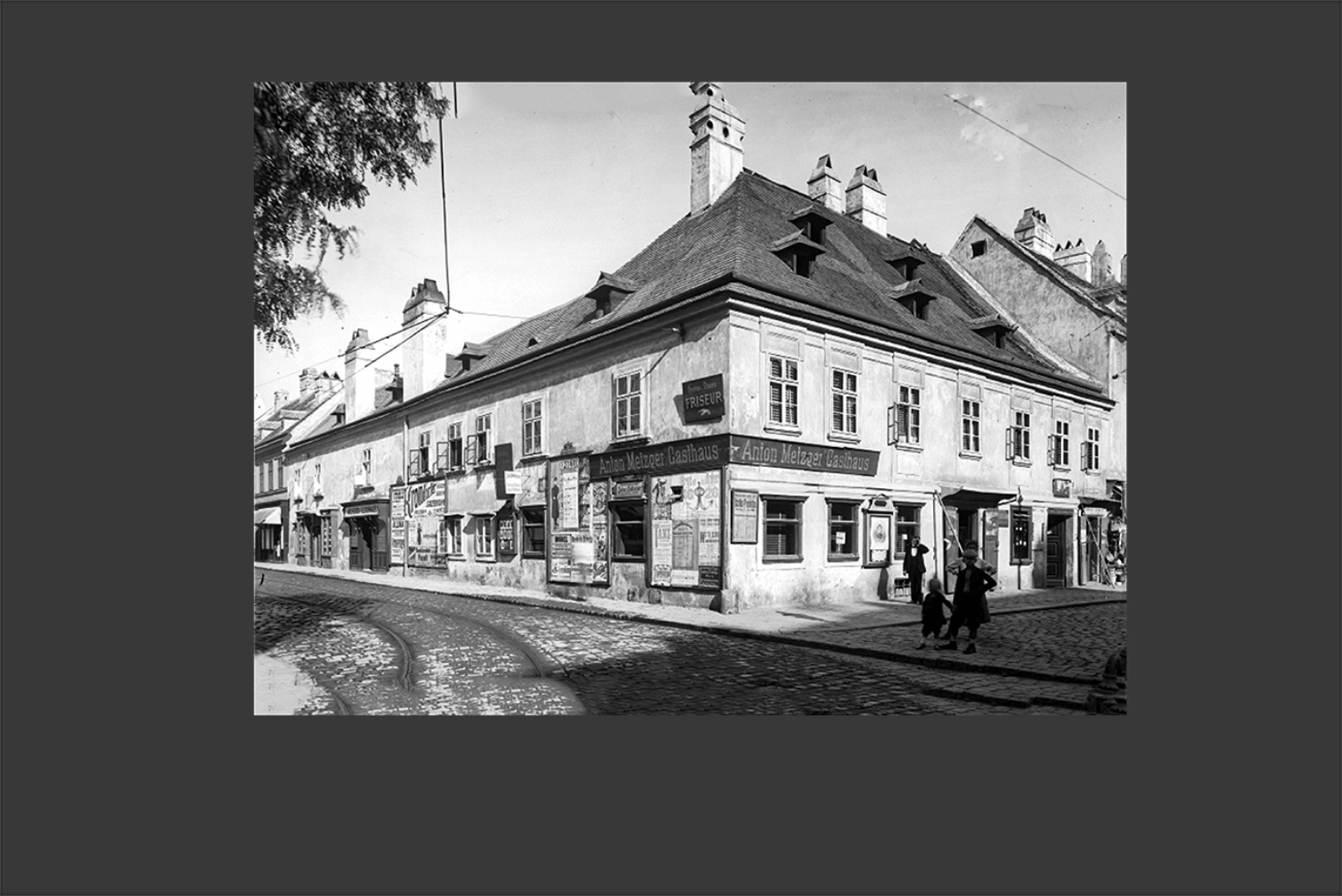 Straßenansicht Wien 