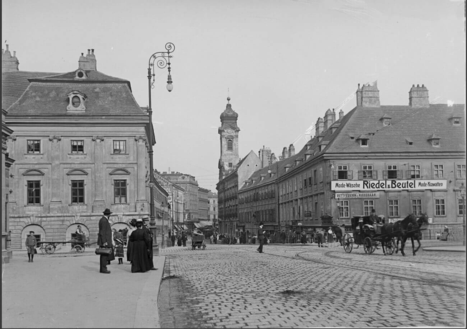 Straßenansicht Wien 