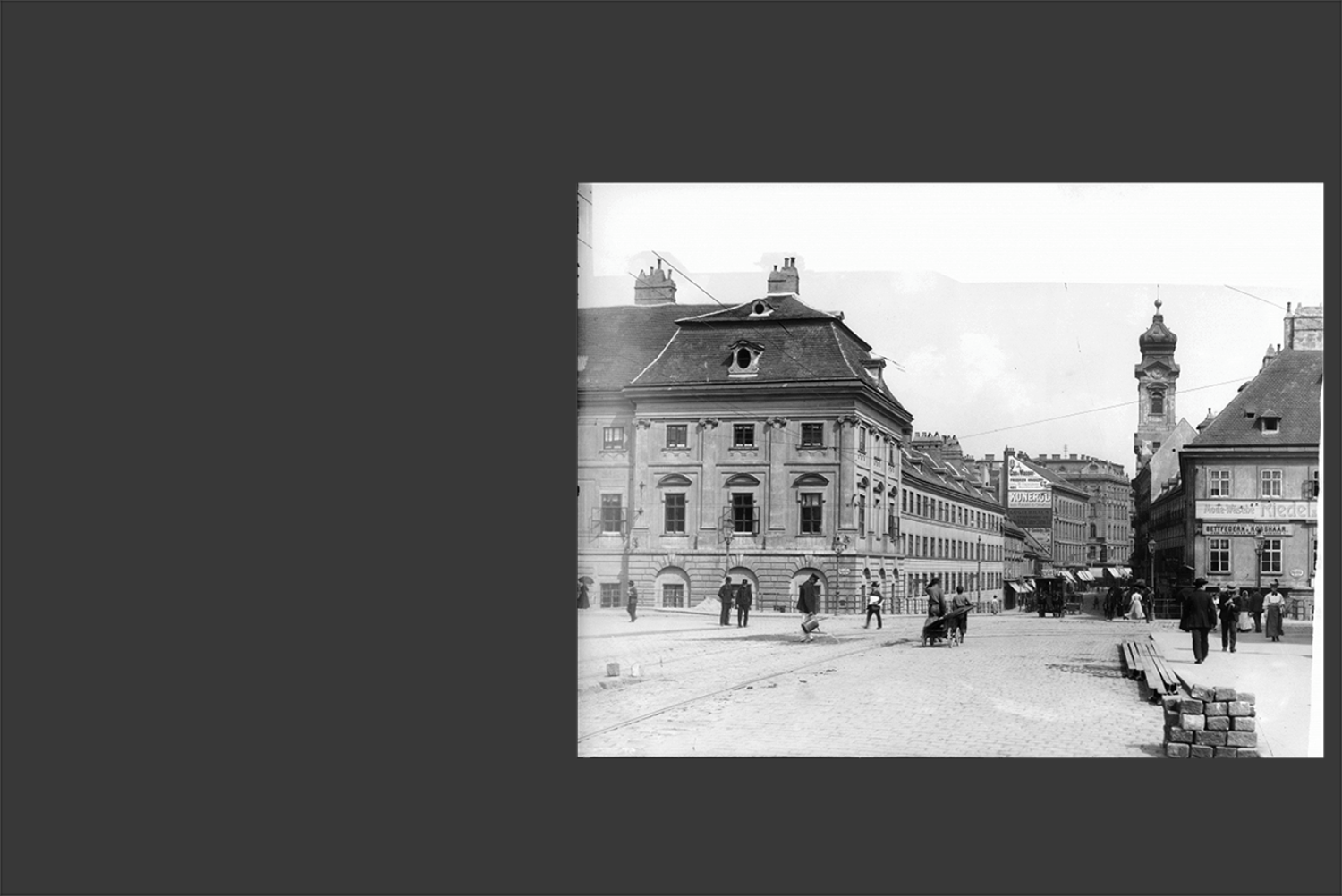 Straßenansicht Wien 
