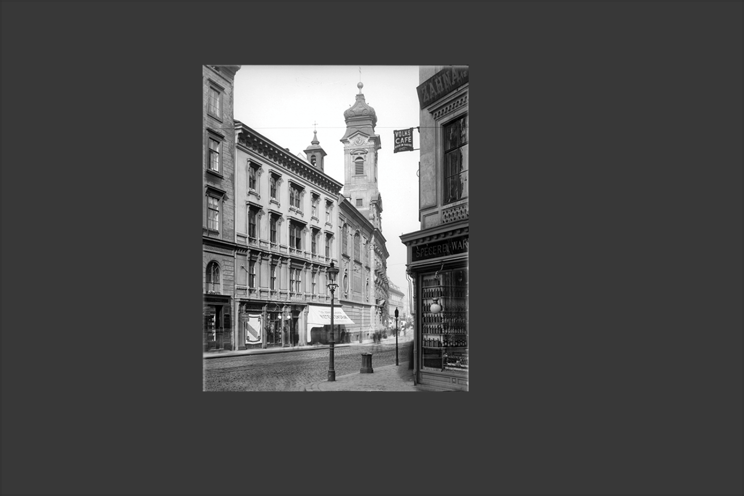 Straßenansicht Wien 