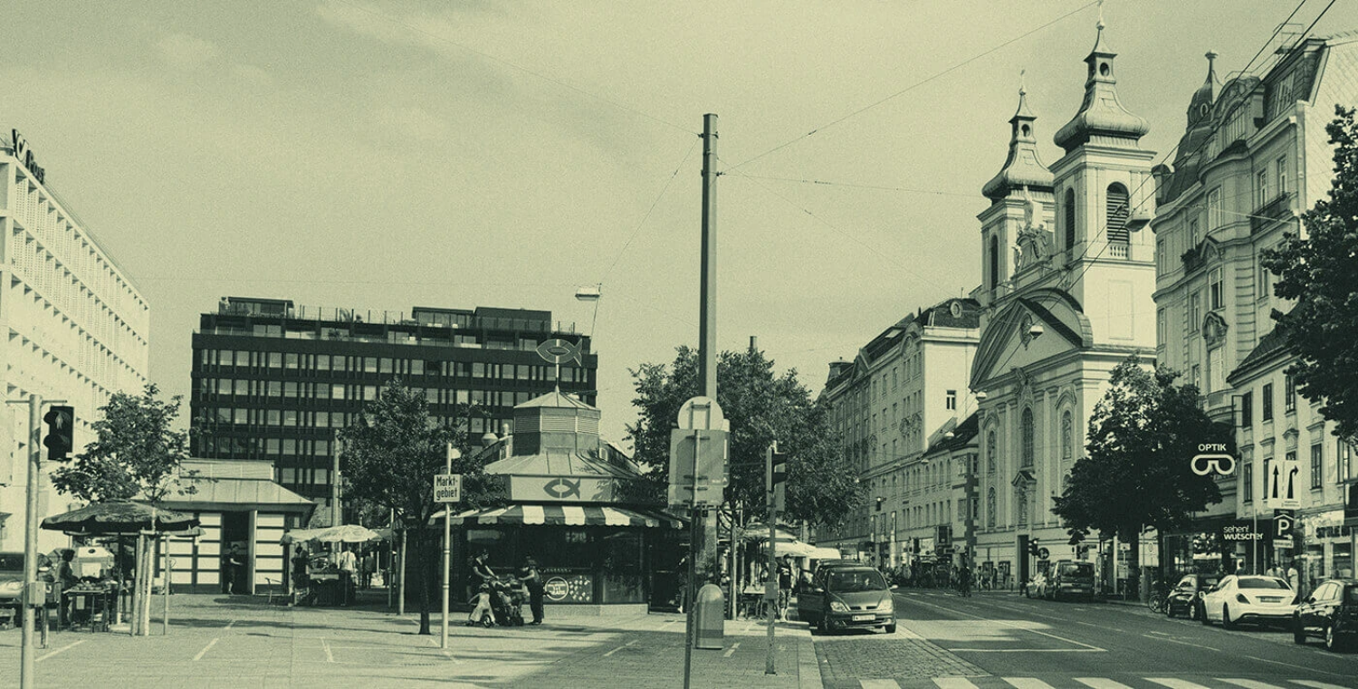 Straßenansicht Wien 