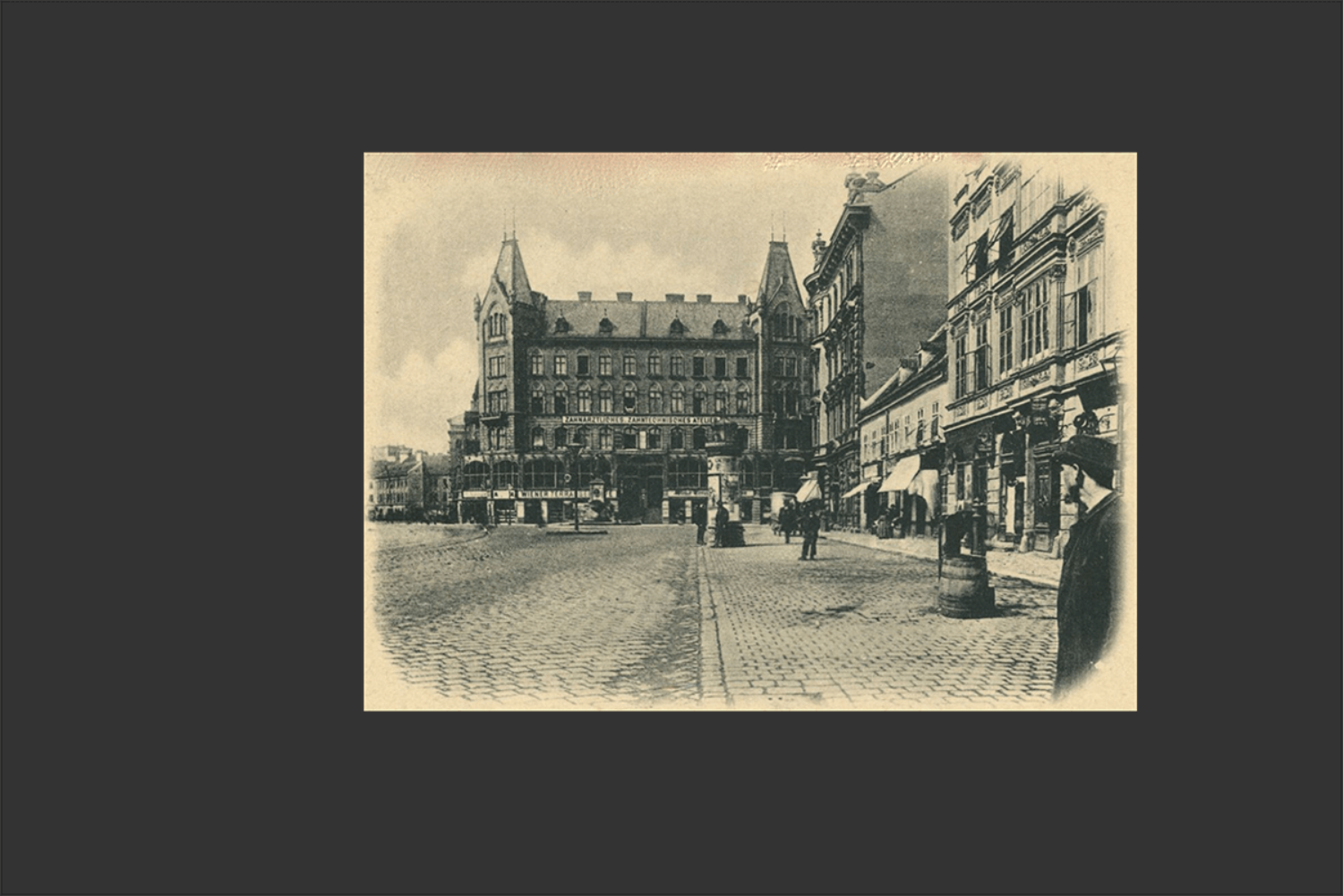 Straßenansicht Wien 