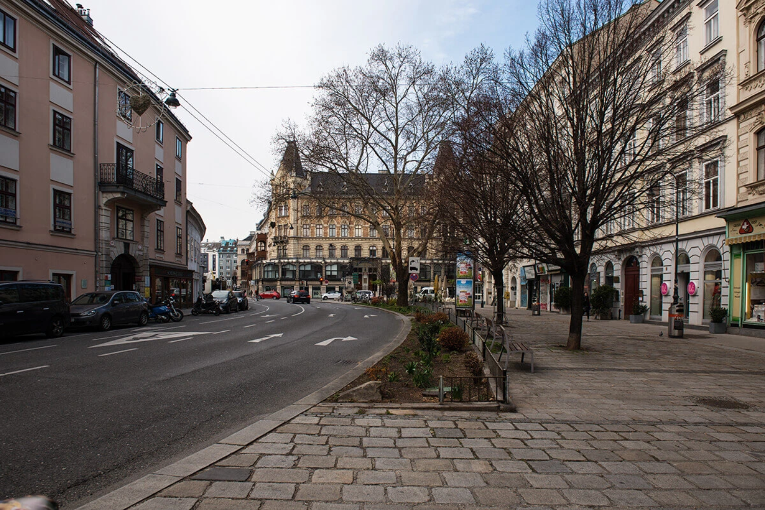Straßenansicht Wien 