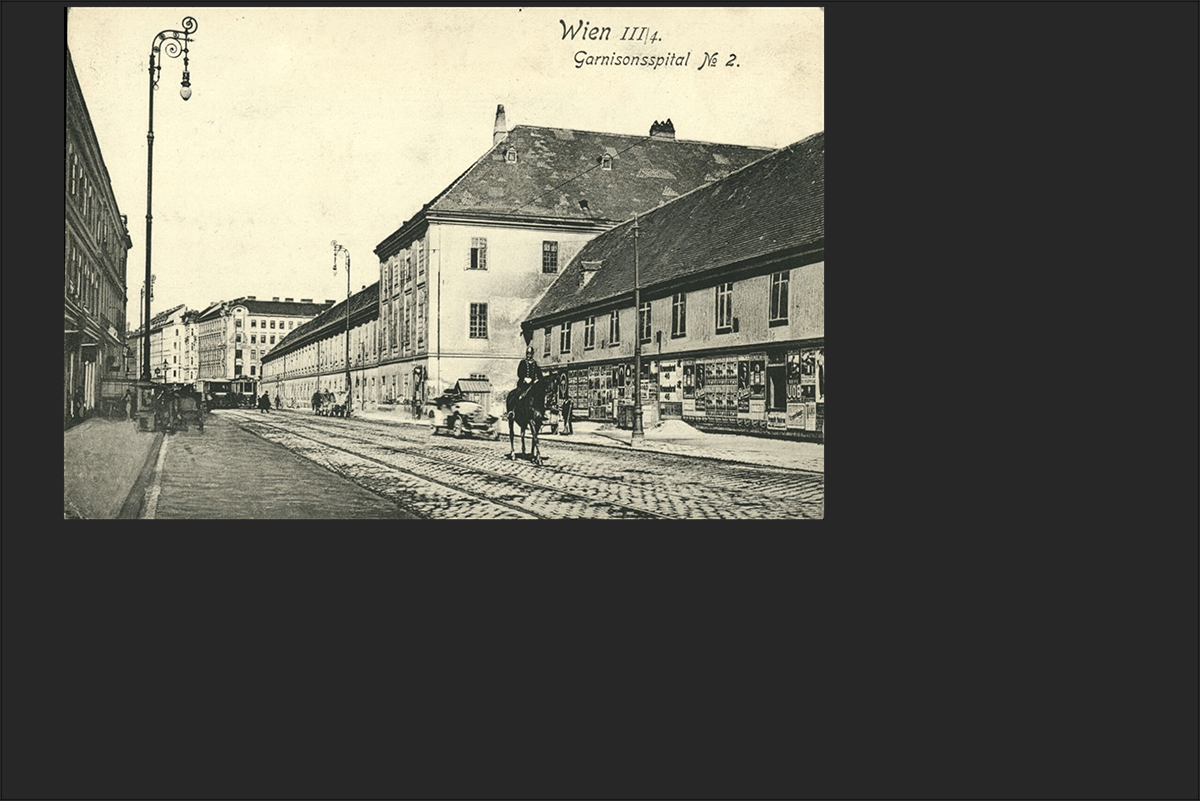Straßenansicht Wien 
