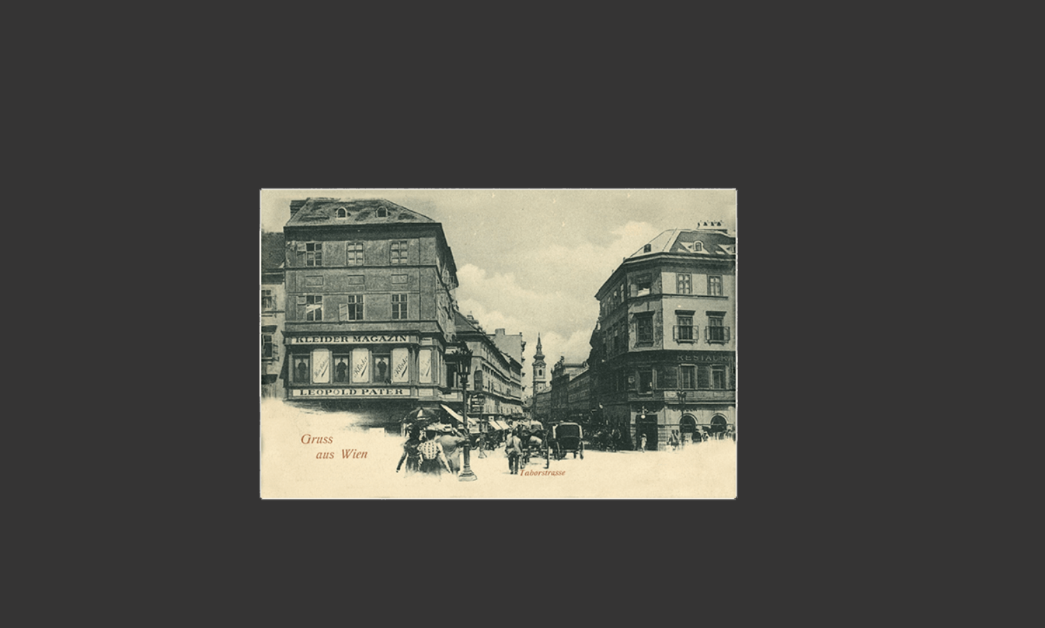 Straßenansicht Wien 