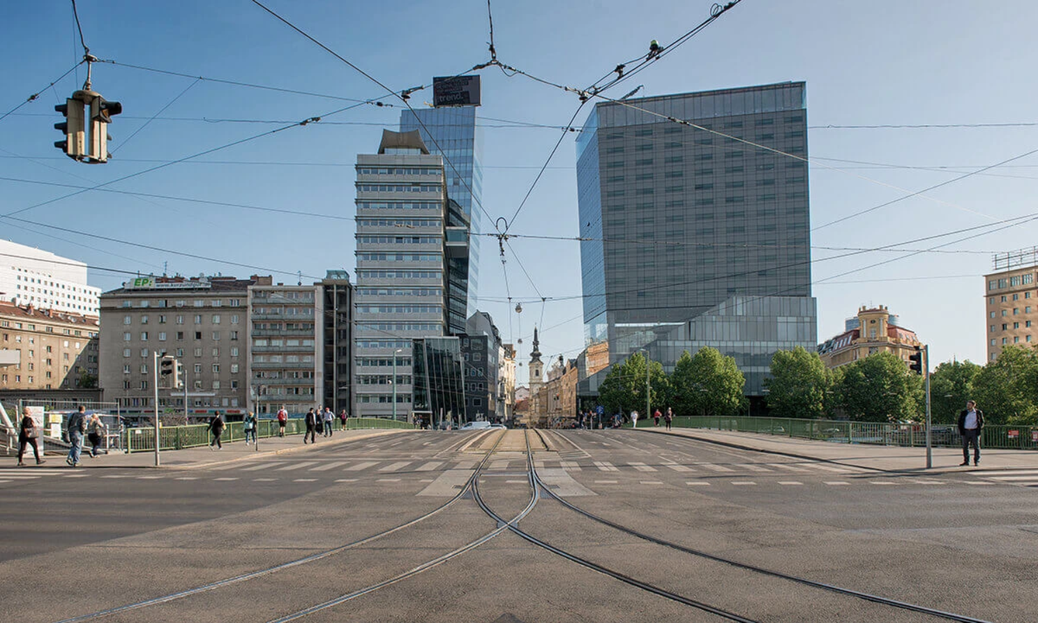 Straßenansicht Wien 