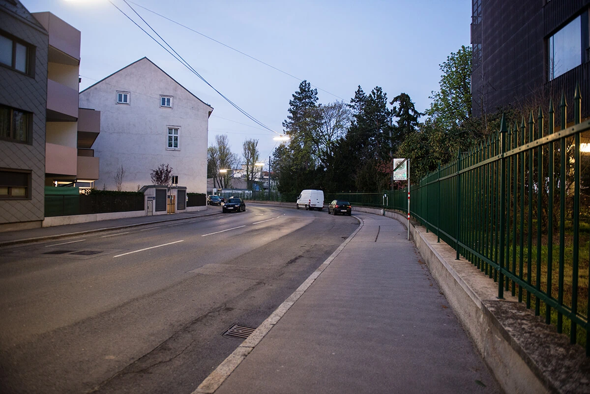 Straßenansicht Wien 