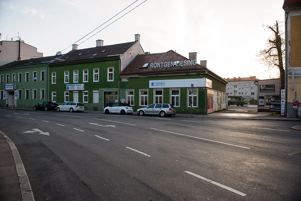 Straßenansicht Wien 