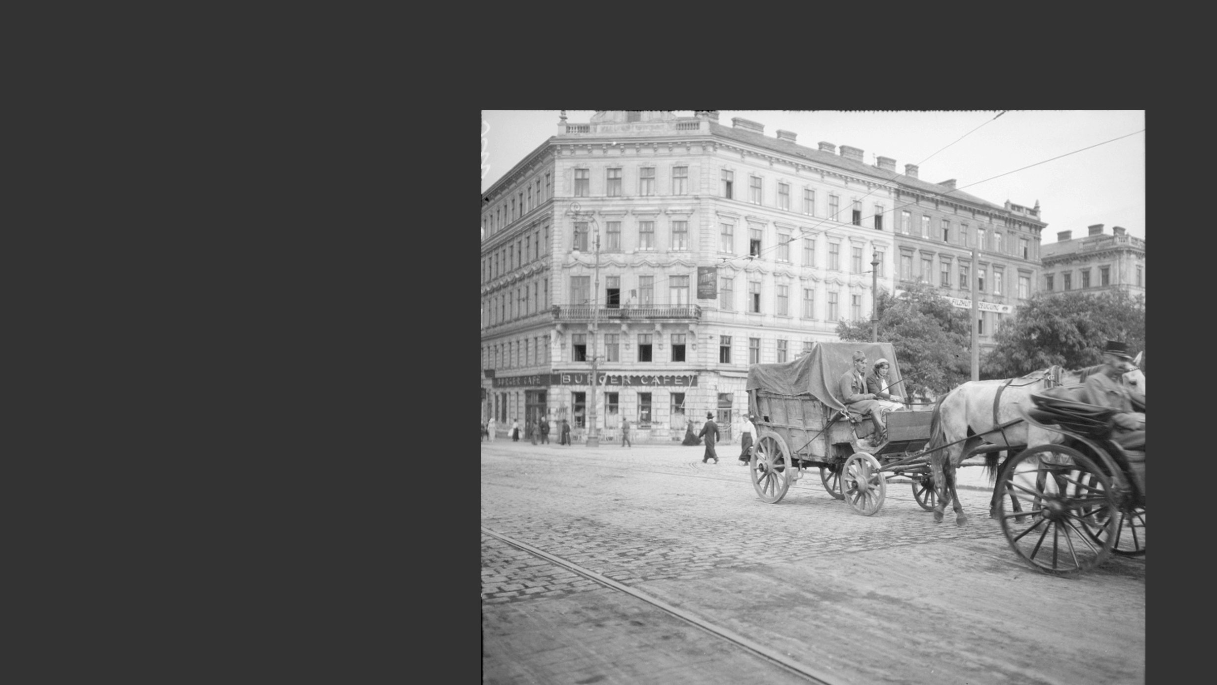 Straßenansicht Wien 