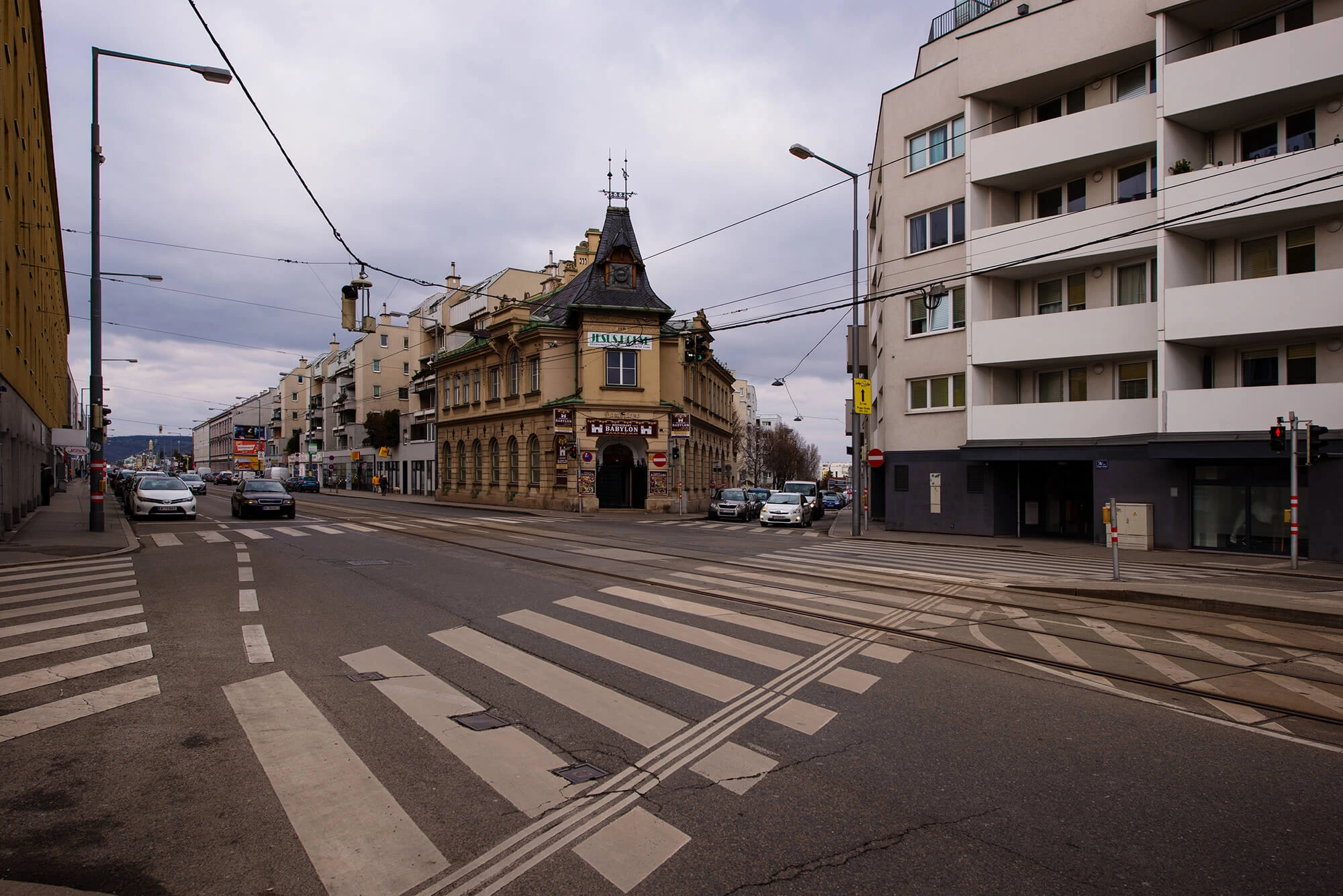 Straßenansicht Wien 