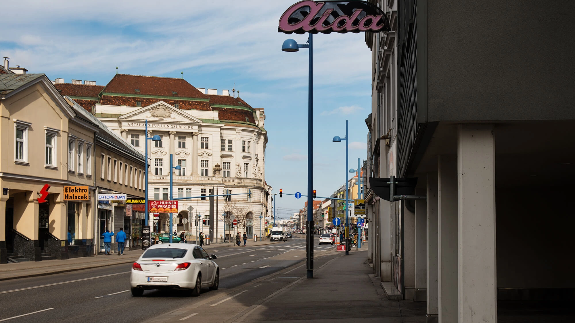 Straßenansicht Wien 