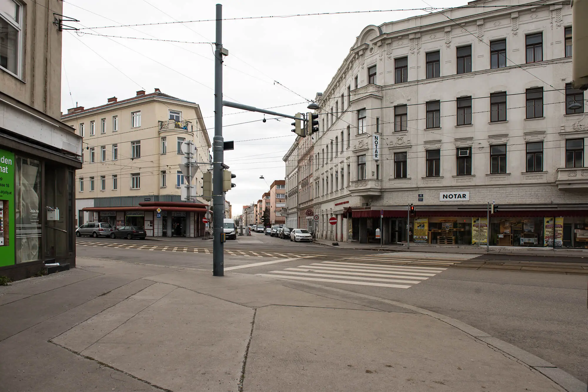 Straßenansicht Wien 