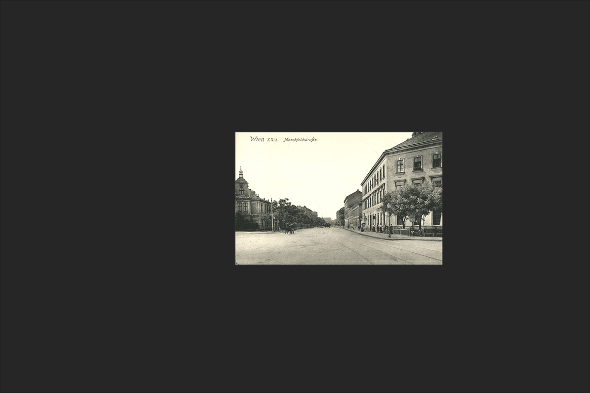 Straßenansicht Wien 