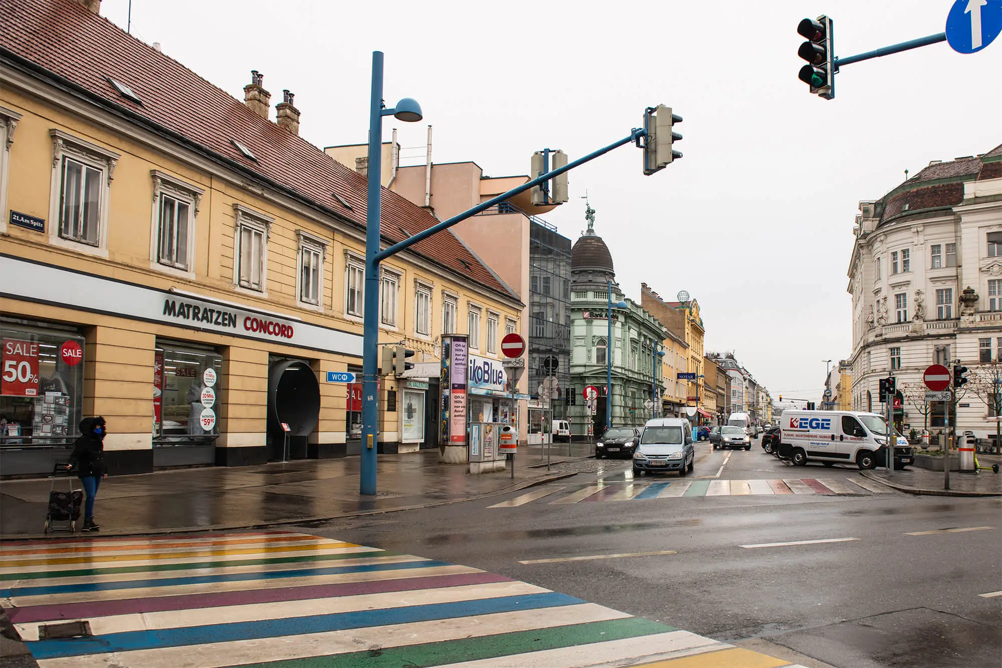 Straßenansicht Wien 