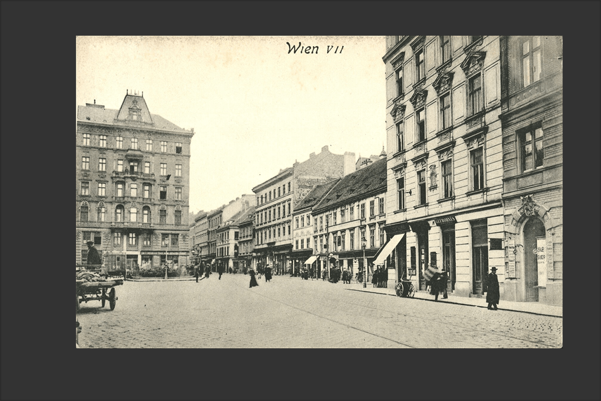 Straßenansicht Wien 