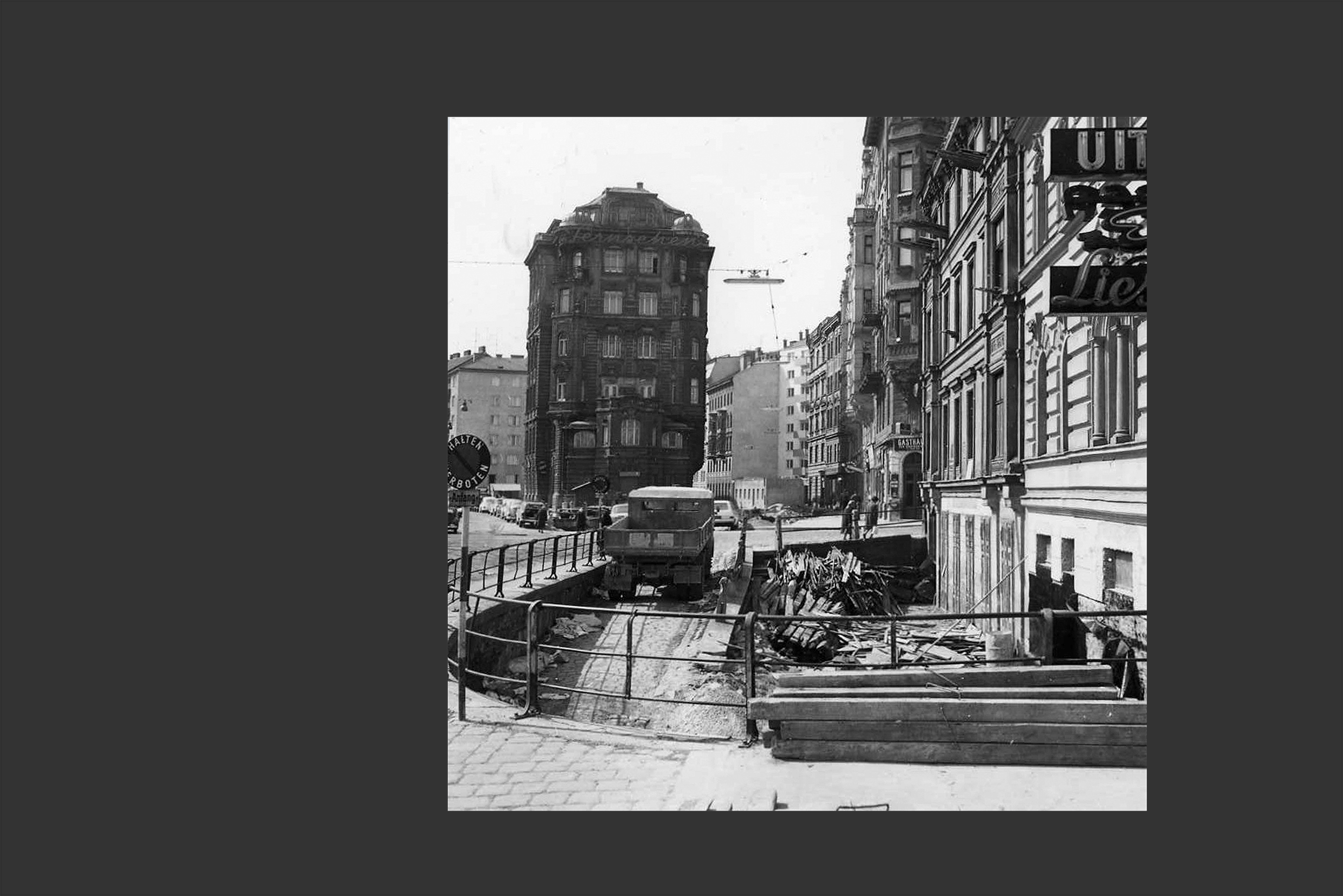 Straßenansicht Wien 