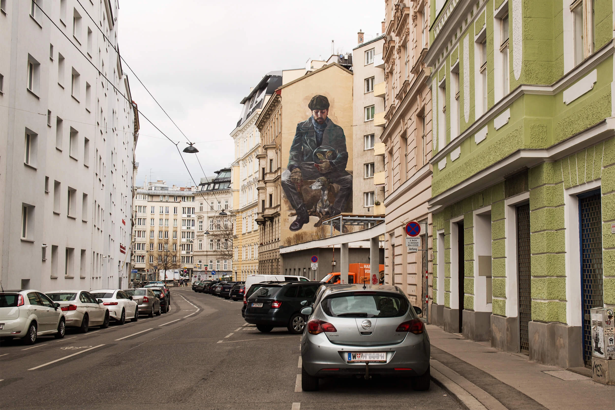 Straßenansicht Wien 