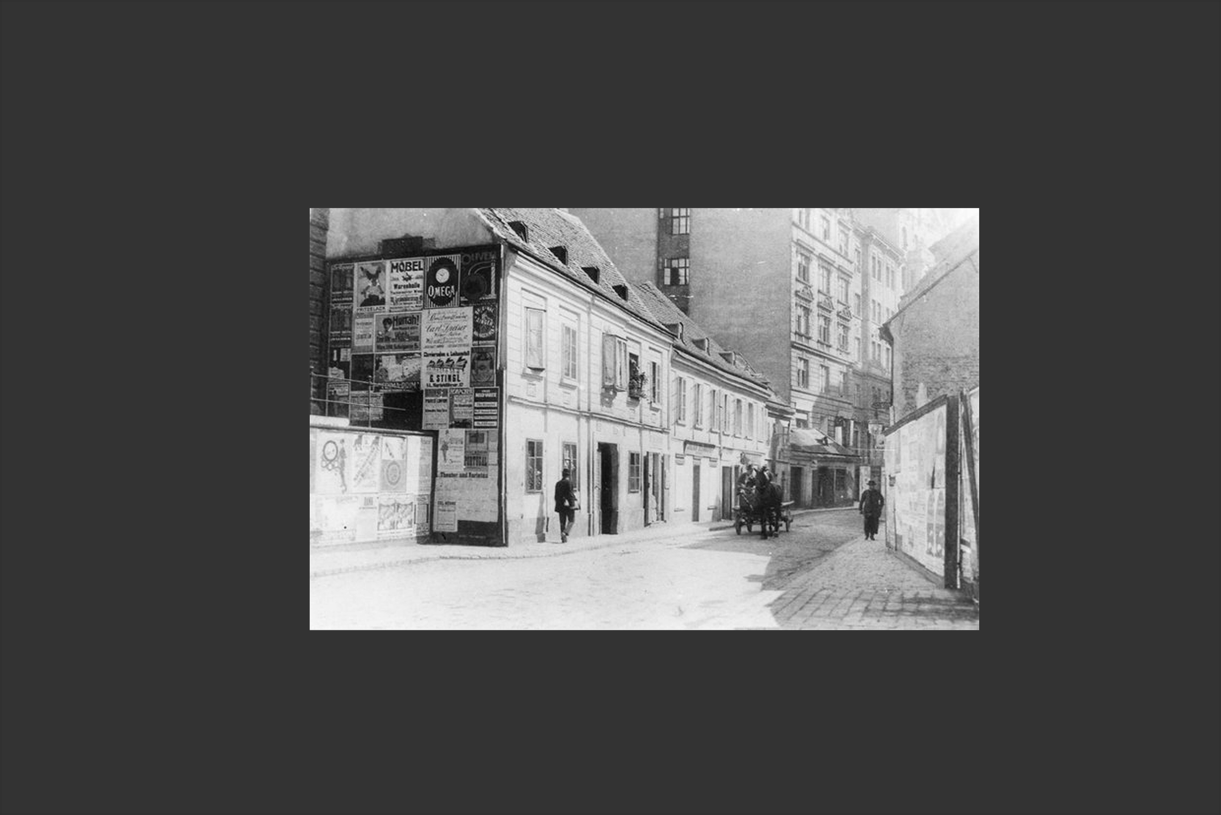 Straßenansicht Wien 