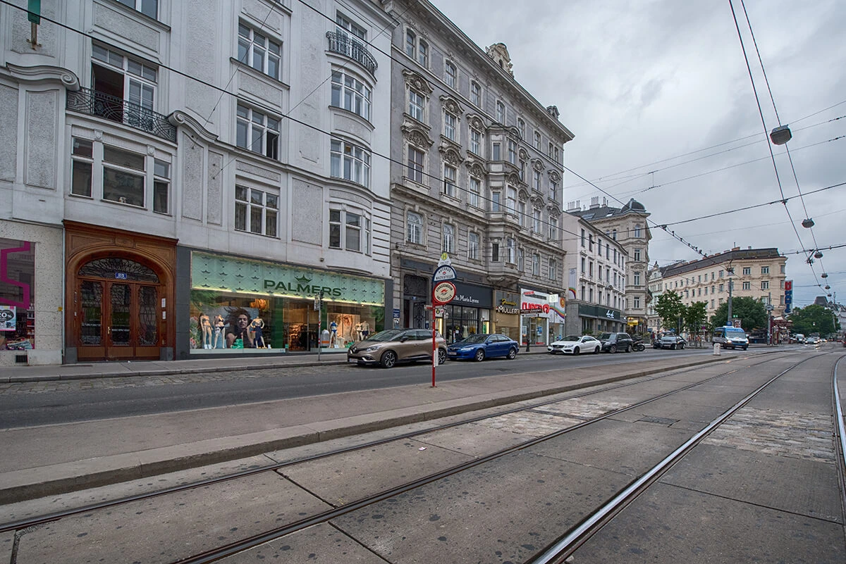 Straßenansicht Wien 