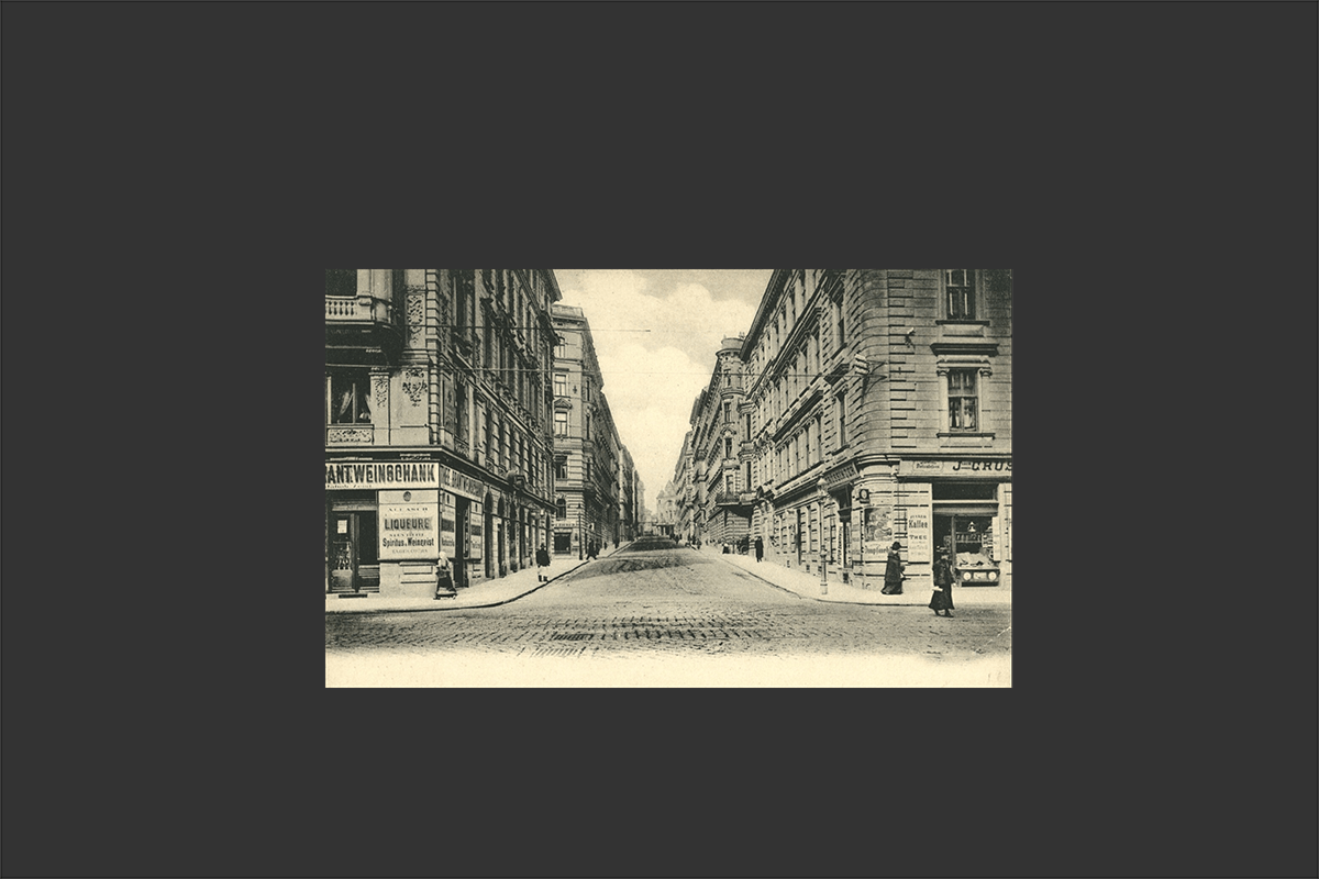 Straßenansicht Wien 