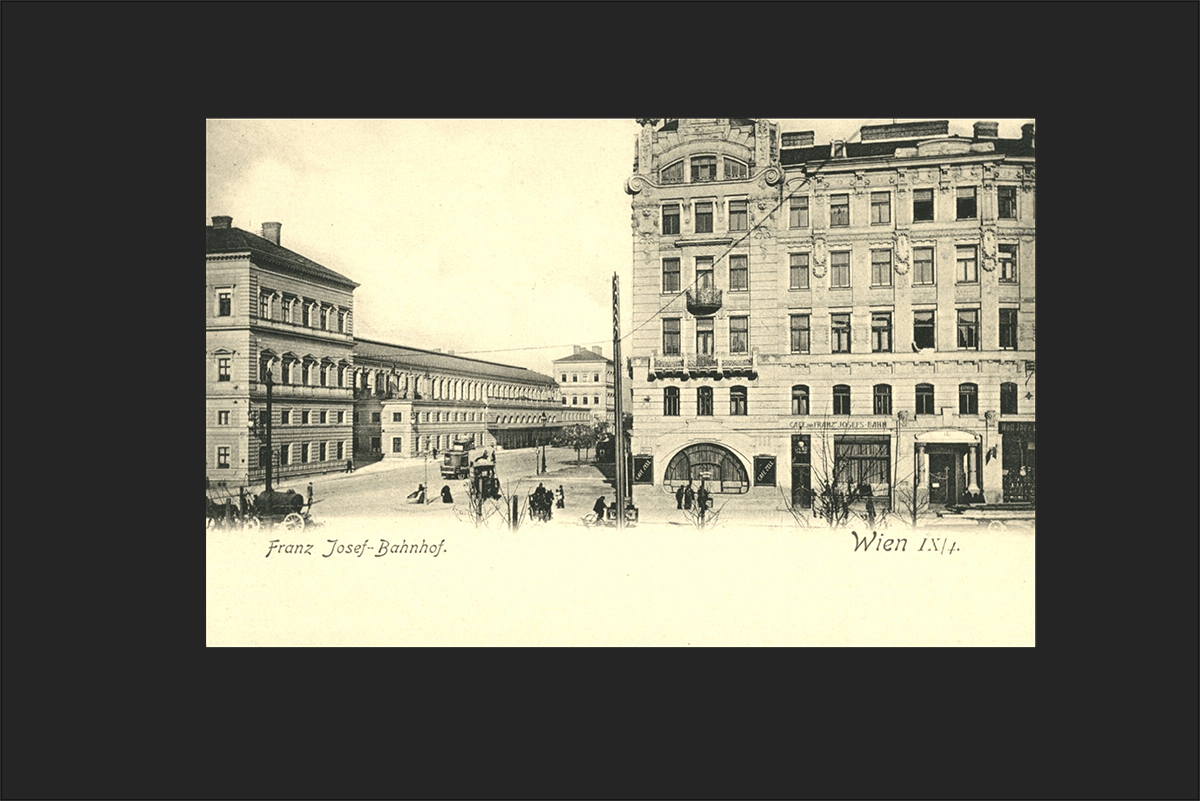 Straßenansicht Wien 